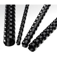 Пластиковые пружины для переплета 50-51 мм черные (50 шт)