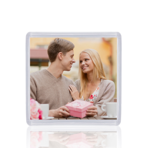 Магнит акрил прозрачный 65х65мм Магнит акрил прозрачный 65х65мм