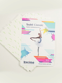 Бумага сублимационная Inprima, Subli Classic A3 Бумага сублимационная Inprima, Subli Classic A3