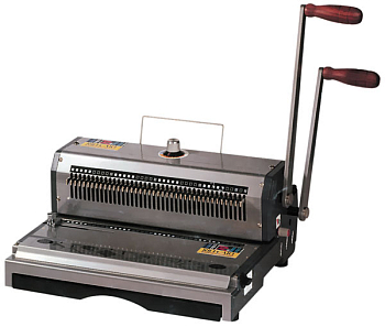 Переплетчик на металлическую пружину WireMac 21 с прямоуг. отверстиями (TW) Переплетчик на металлическую пружину WireMac 21 с прямоуг. отверстиями (TW)