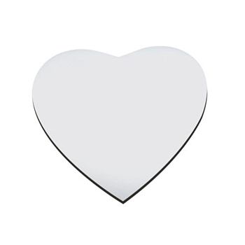Коврик для мыши резина сердце D200х3мм Коврик для мыши резина сердце D200х3мм
