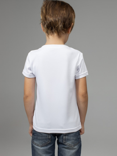 Футболка детская для сублимации имитация хлопка Evolution 1