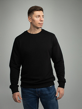 Свитшот Nature для термотрансфера Черный