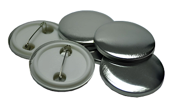 Заготовки значков d 58мм, с булавкой, металл (100шт) Заготовки значков d 58мм, с булавкой, металл (100шт)