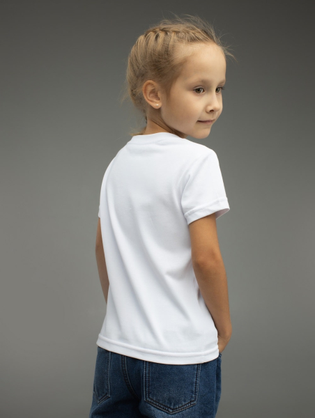 Футболка детская для сублимации имитация хлопка Evolution 3 Футболка детская для сублимации имитация хлопка Evolution 3