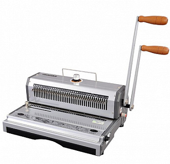 Переплетчик на металлическую пружину WireMac 31 с квадр. отверстиями (TW) Переплетчик на металлическую пружину WireMac 31 с квадр. отверстиями (TW)