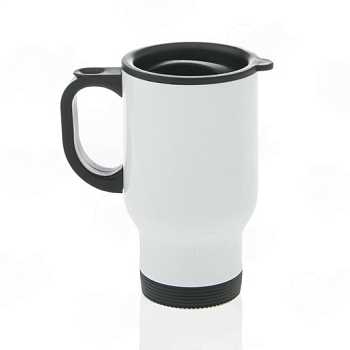 Кружка металл белая стандарт 500мл Кружка металл белая стандарт 500мл