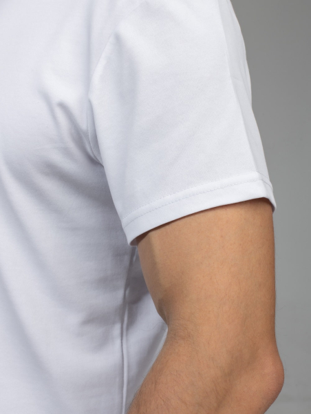 Футболка мужская для сублимации имитация хлопка Evolution 4