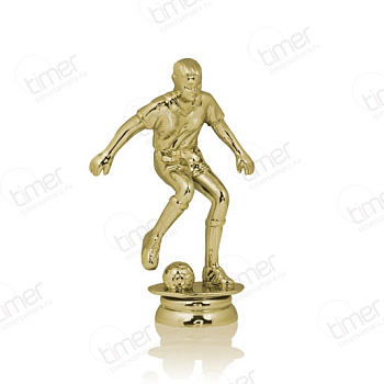 Фигура золото Футболист H-115мм