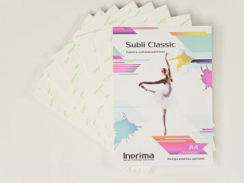 Бумага сублимационная Inprima, Subli Classic A4 Бумага сублимационная Inprima, Subli Classic A4