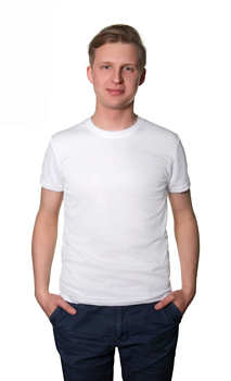 Футболка мужская Casual 165 гр/м.кв., хлопок и полиэстер имитация хлопка, 42 (XS) Футболка мужская Casual 165 гр/м.кв., хлопок и полиэстер имитация хлопка, 42 (XS)