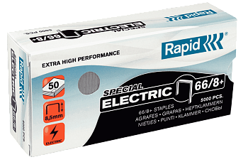Скобы Rapid 66/8+ (5000 шт)