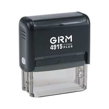 Оснастка автоматическая GRМ 4915 Plus черная 65х25мм