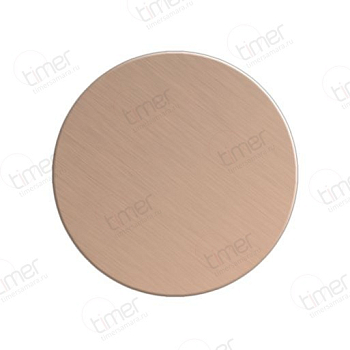 Заготовка значка бронза круг металл для сублимации D45мм