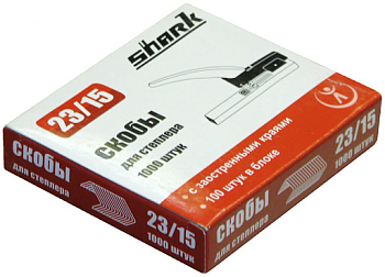 Скобы для степлеров 23 / 15 (1000)