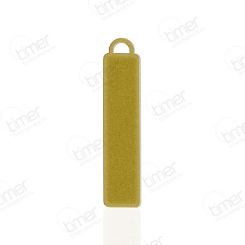 Брелок металл "авто" золото 55х13мм Брелок металл "авто" золото 55х13мм