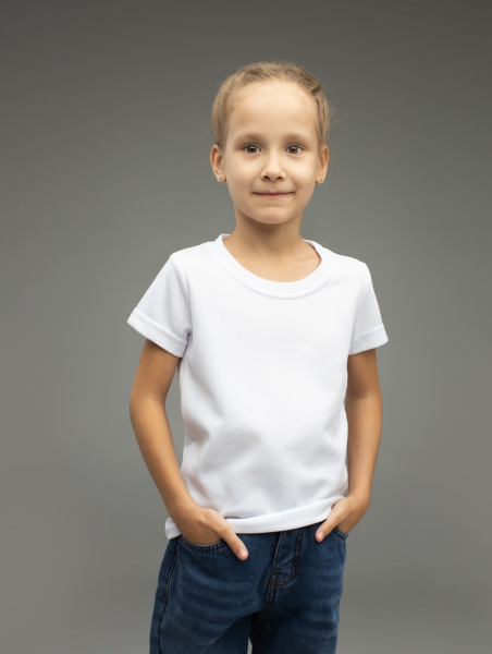 Футболка детская для сублимации имитация хлопка Evolution 2 Футболка детская для сублимации имитация хлопка Evolution 2