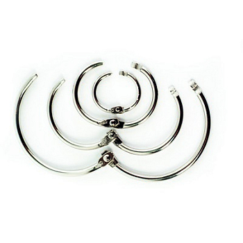 Кольцо никелированное (внутренний диаметр -19 мм) 100 шт. Кольцо никелированное (внутренний диаметр -19 мм) 100 шт.