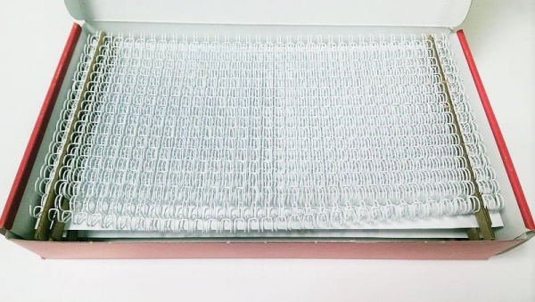 Пружины металлические MAXYS А4 (3 1) 7,9 мм (5 16) белые 100 шт.