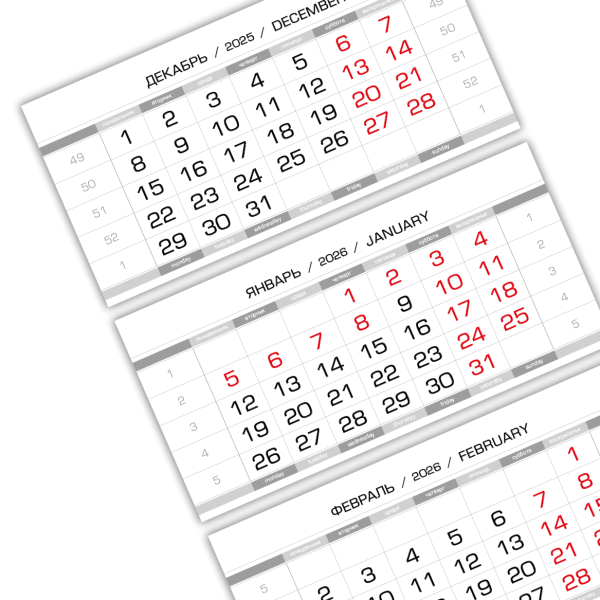 2026ЕВРОПА80 арктик мини 3сп (3х297х145) серебристо-белый